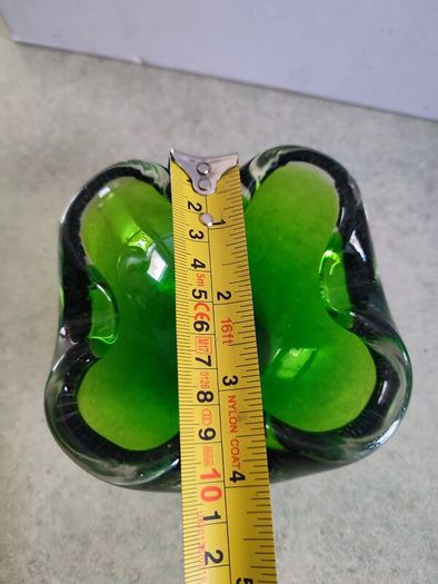1960s Green Ashtray Vide Poche Designed By Flavio Poli For Seguso