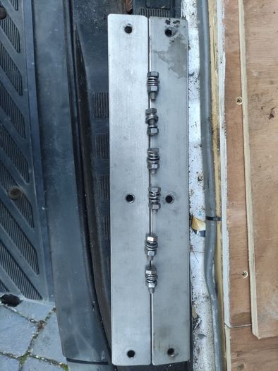 Van/campervan rear door ladder