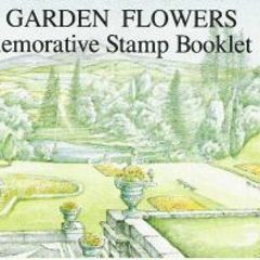 1990 Ireland Irish Garden Flowers Commemorative Stamp Booklet Mint Never Hinged (MNH). Scanned images of panes included but item is complete booklet
