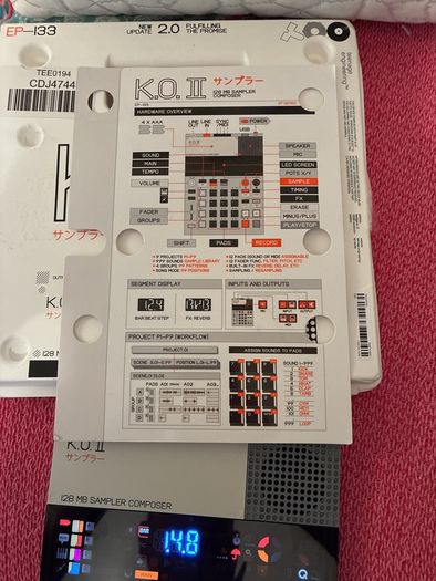 Teenage Engineering K,O,II 128mb Sampler