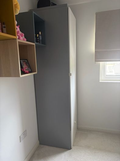 Wardrobe with drawer