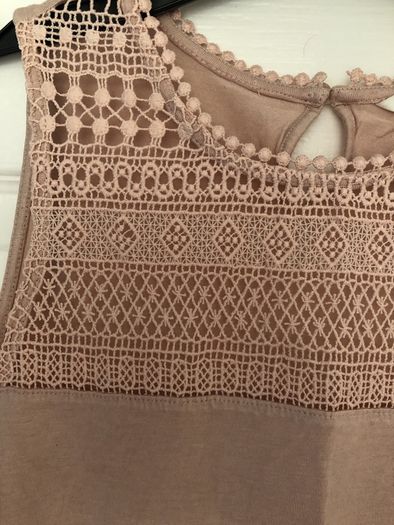 Peach sleeveless Top H&M BNWT