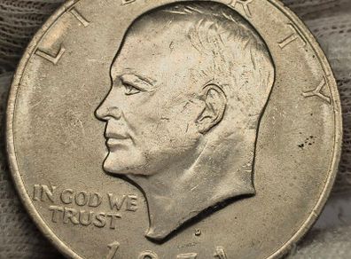 USA United States 1971 D Eisenhower Dollar