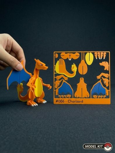 Charizard Assembly Kit Decorative Model