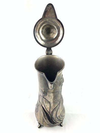 Rare antique art nouveau WMF claret jug