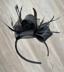 Black Fascinator Headband