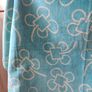 Beautiful Teal Fabric Image 2