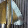 ships T.W Cherub log antique brass Image 3