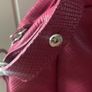 Longchamp cross body bag deep purple leather Longchamp maroon leather bag mid size Image 4