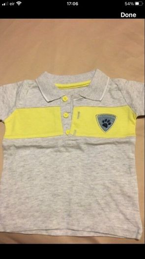 Boys new teeshirt 3/6 mths