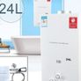 8KW 24L Portable Gas Instantaneous Water Heater Propane Gas Camping Shower for Outdoor Shower Bath Hot Water Camping Shower Water Heater Hot Image 6