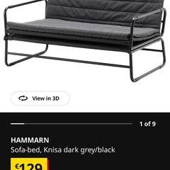 Ikea foldable bed