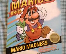 Super Mario Bros. 2 A4 Poster/Wall Art