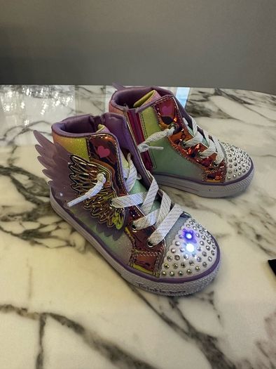 Sketchers trainers toddler size 24 brand new