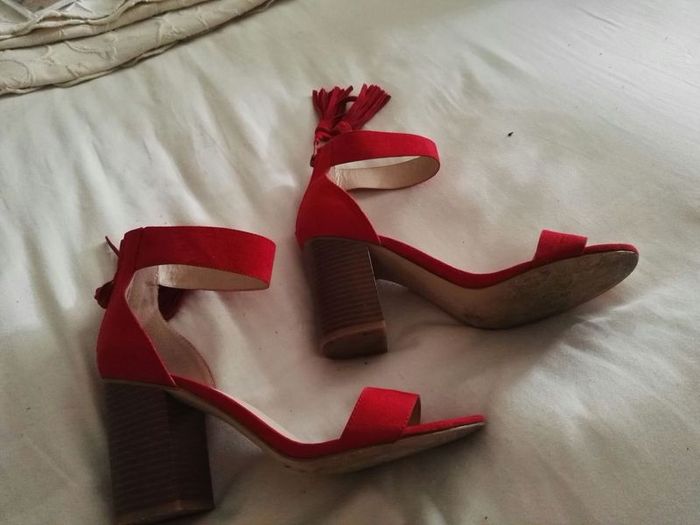 Red Sandals