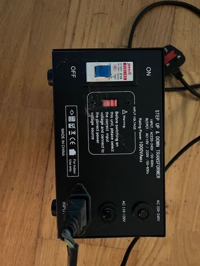 LiteFuze LT1000 1000W StepUp StepDown Voltage Transformer