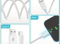 main image for ad 2.4A USB Type-C Fast Charging Data Sync Cable For Samsung