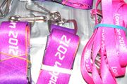 Games Maker Baton for the 2012 Paralympic Lanyard  Games 2012 Unique Gifts