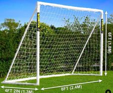 Goal Post 8 x 6ft Soccer