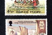 1974 Isle of Man Historical Anniversaries Commemorative Stamp Mint Never Hinged (MNH)