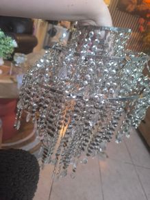 Silver chandelier style