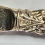 Sterling silver knife, 1901, fully silver inc blade. Intricate decoration. Image 6
