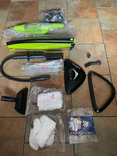 H2O HD 5-in-1 Steam Mop & Handheld Steam Cleaner