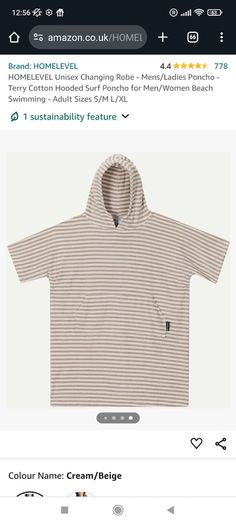 Poncho towel surfing beach organic cotton