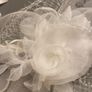 White Fascinator Image 2