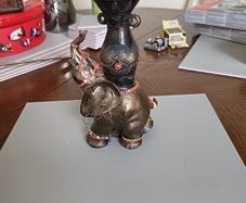 Candle holder elephant