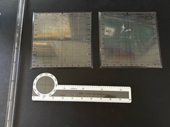 Pooley's CRP-5 Computer / RNP-2 / Square Navigation Protractor