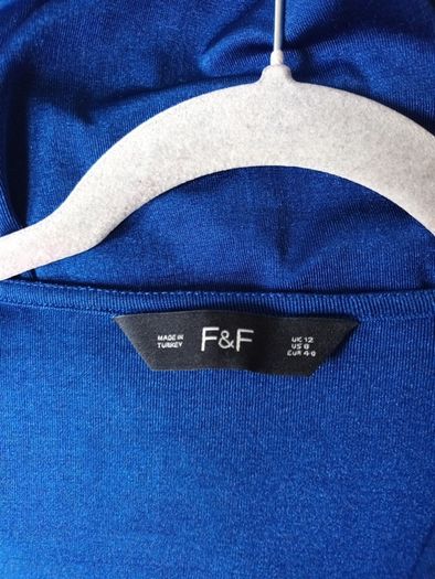 F&F Royal Blue Bodysuit. S. 12.  New - No Tag.