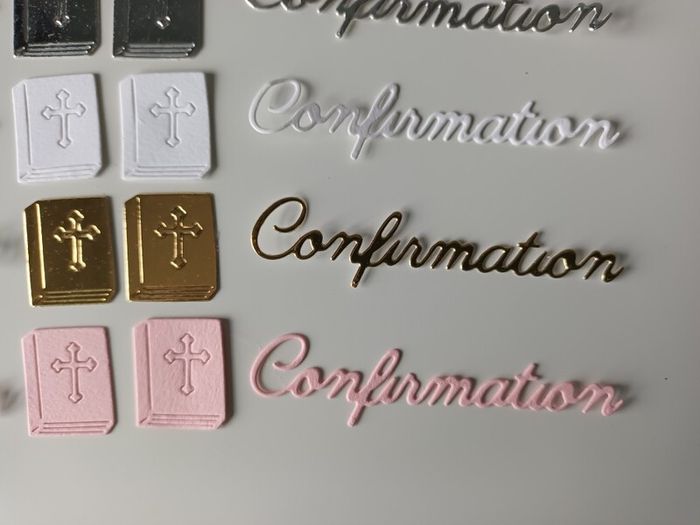 Die Cuts - Confirmation - 20 pieces
