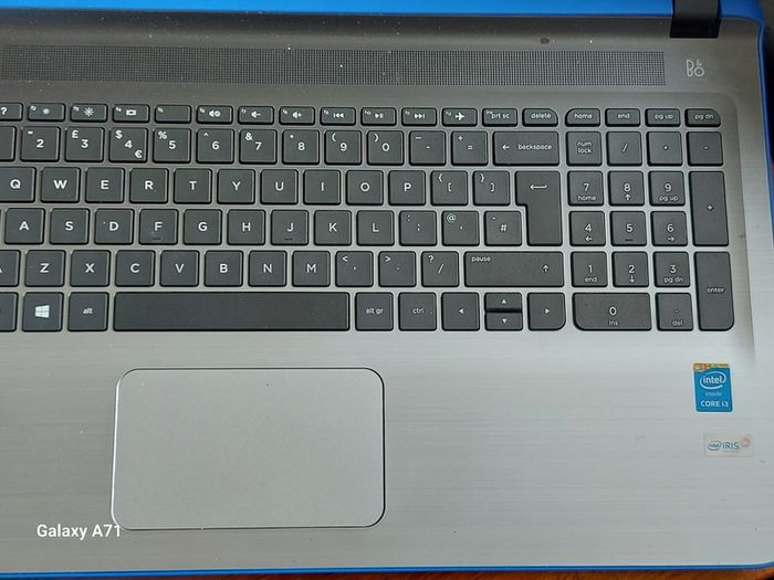 HP Pavilion 15.6 inch Laptop, Blue, Intel Core i3-5157U, 2.5GHz, 8GB Ram, 1 Terrabyte HDD, Windows 10, Microsoft Edge, Opera, Firefox, avast, VLC