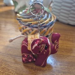 Vintage Elephant Keyring