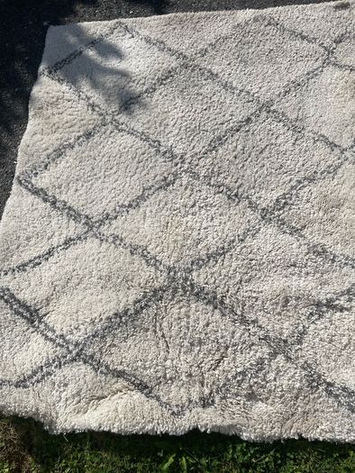 Large Trellis Design Rug