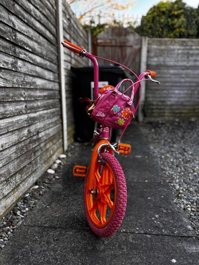 Barbie bicycle in excellent condition