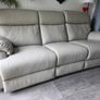 3 seater 1 side manual recliner sofa Image 5