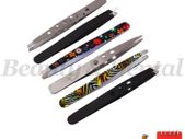 6x Eyebrow Tweezers Professional Hair Beauty Slanted Stainless Steel Tweezer Useful