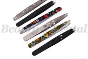 6x Eyebrow Tweezers Professional Hair Beauty Slanted Stainless Steel Tweezer Useful