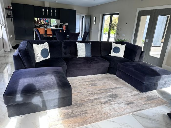 U shape sofa
