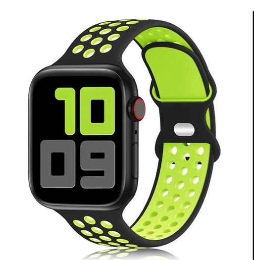 Silicone Strap For Apple Watch Band MESH 38mm 40mm 41mm /42mm 44mm 45mm NEW
