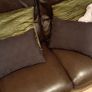 2 x black cushions Image 4