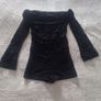 Beautiful Black Lace Playsuit Image 7