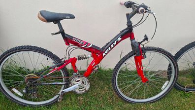 3 adults mountain bikes