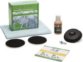 Glass Polish 21002 DIY Glass Polishing Kit for Do-It-Yourself Use on All Glass Surfaces -  75mm with Drill Attachment