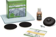 Glass Polish 21002 DIY Glass Polishing Kit for Do-It-Yourself Use on All Glass Surfaces -  75mm with Drill Attachment