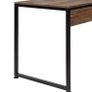 _Computer Desk, Work Table, Office Table, PC Table for Home Office (120 x 60 x 75 cm, Brown + Guard Plate) Image 3