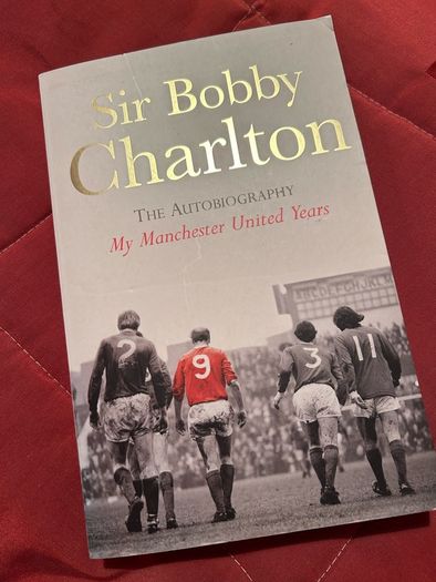 Sir Bobby Charlton Manchester United Signed Autograph Autobiography Book Football