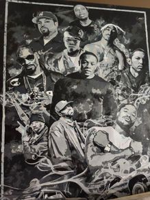 Canvas painting